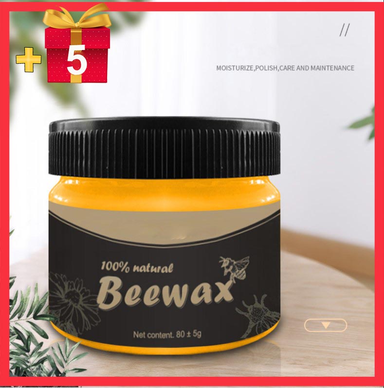 [HCM]Sáp ong BEEWAX đánh bóng làm mới tạo ẩm sàn gỗ bàn ghế bàn làm việc cầu thang đồ trang trí đồ dùng chất liệu gỗ