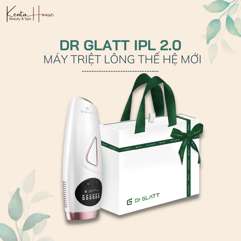 Máy triệt lông thế hệ mới IPL 2.0 tặng kèm dao cạo và kính râm Bảo hành chính hãng 18 tháng