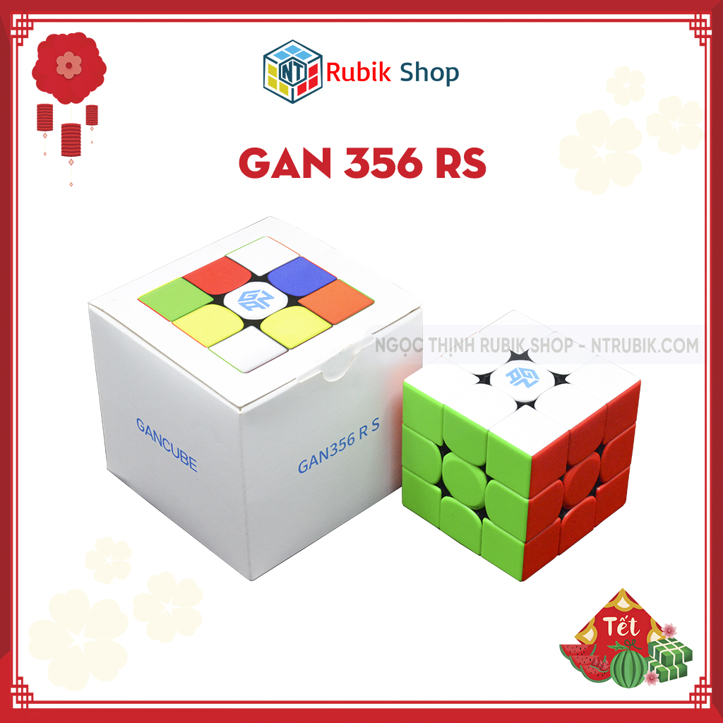 Hoàn tiền 10%Rubik 3x3x3 Gan 356 RS phiên bản mới thay thế GAN 356R