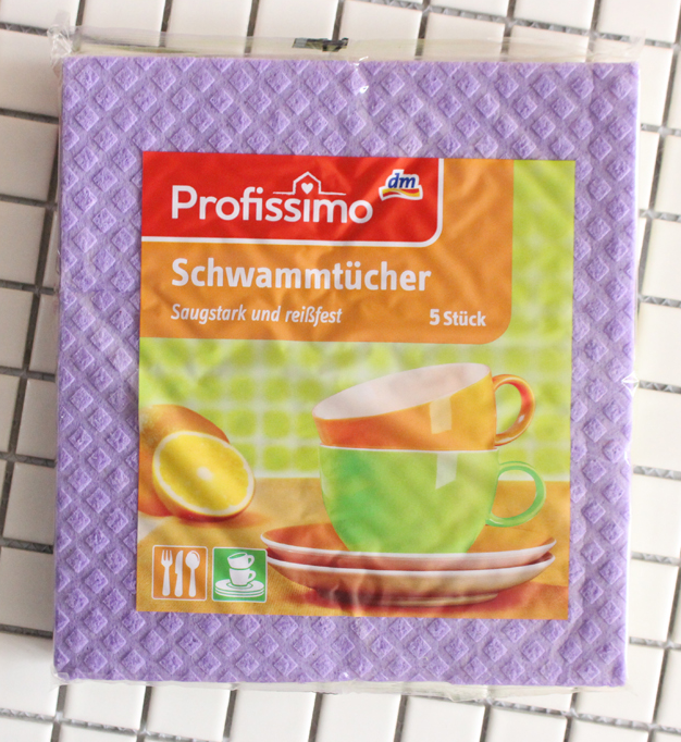 Set 5 khăn bọt biển profissimo của đức