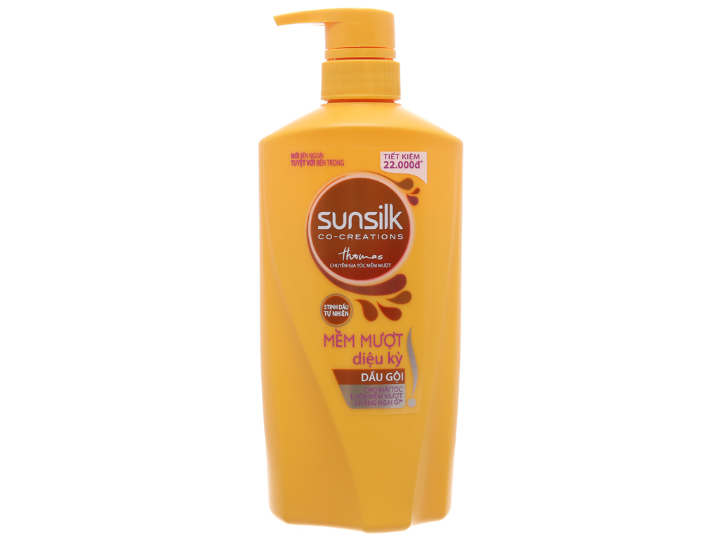 Dầu gội Sunsilk mềm mượt diệu kỳ 631ml