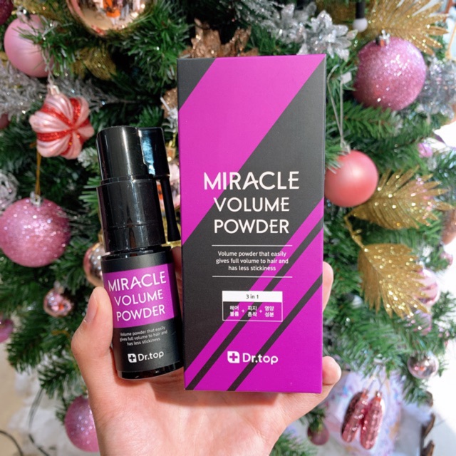 Bột làm phồng tóc Dr.Top Miracle Volume Powder
