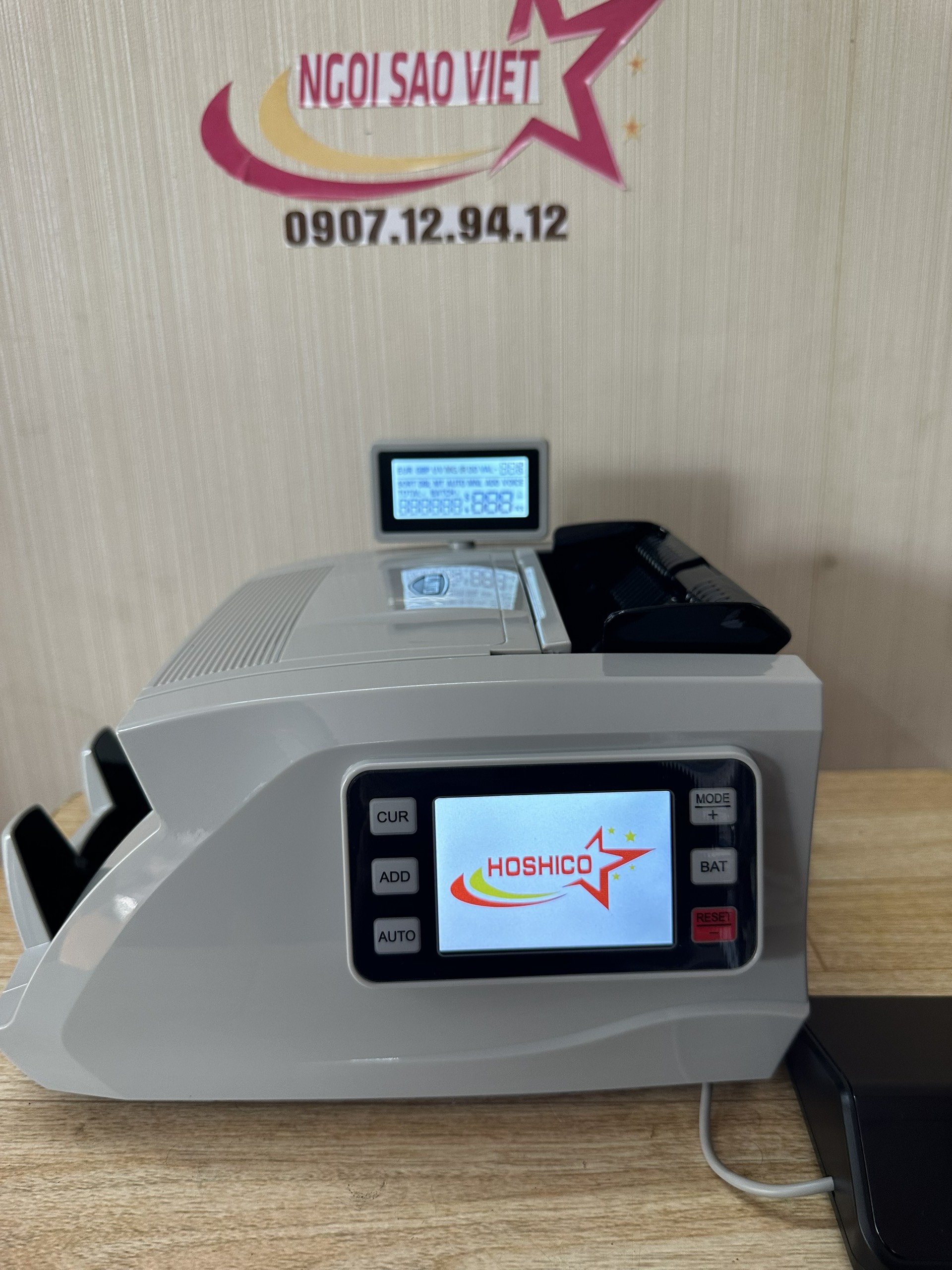 Hoshico 6868_máy đếm tiền công nghệ nhật bản, hàng chính hãng nhập khẩu từ nước ngoài 100% - ngôi sao việt_origins