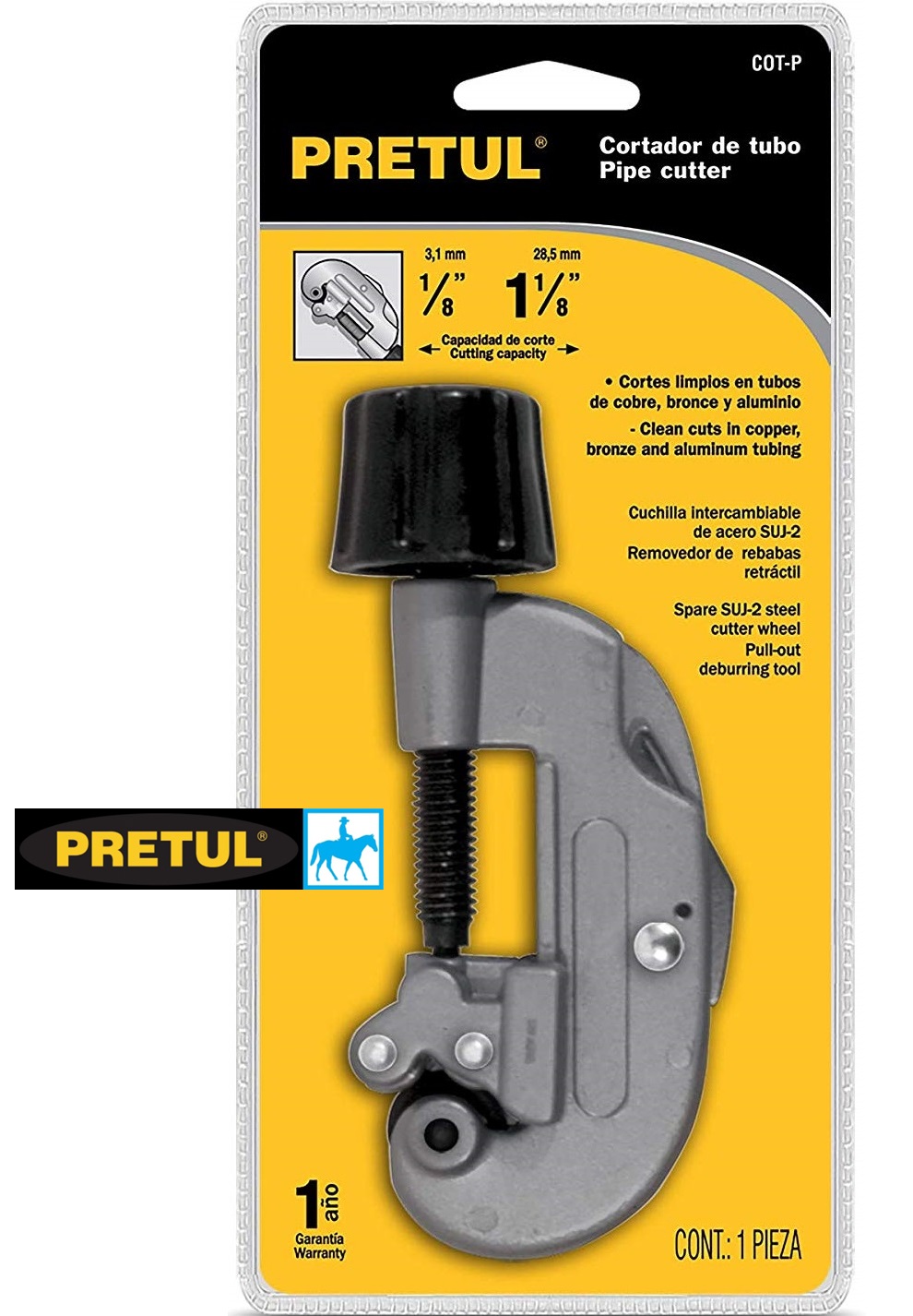 Dao cắt ống đồng cắt ống tới 28mm truper pretul cot-p 20960
