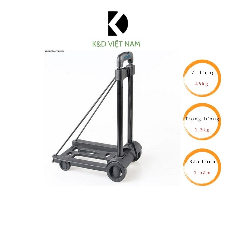 Xe đẩy đi chợ gấp gọn đa năng advindeq ht-mini01