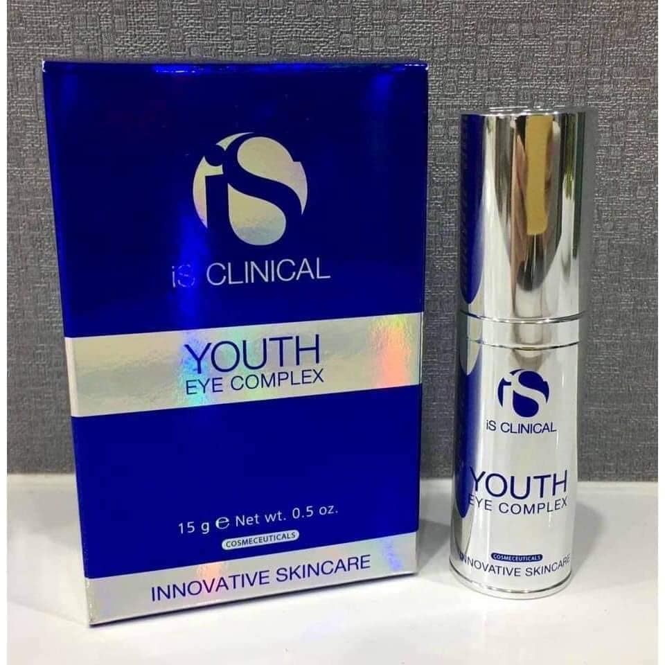 [iS Clinical Youth Eye Complex] Kem Siêu Đánh Tan Bọng Mắt, Giảm Thâm và Nếp Nhăn iS Clinical Youth Eye Complex 15ml