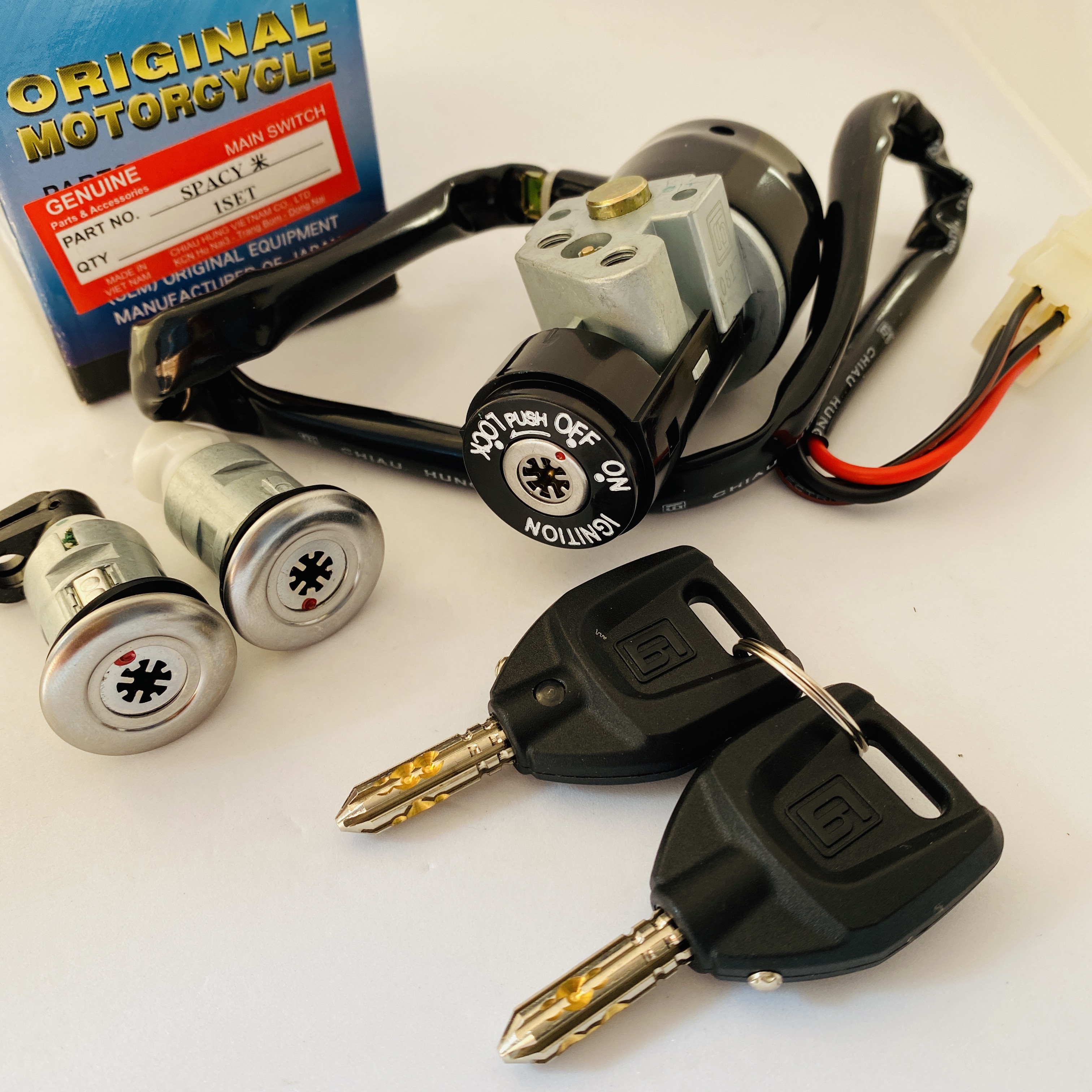 Ổ Khóa 8 cạnh Honda Spacy