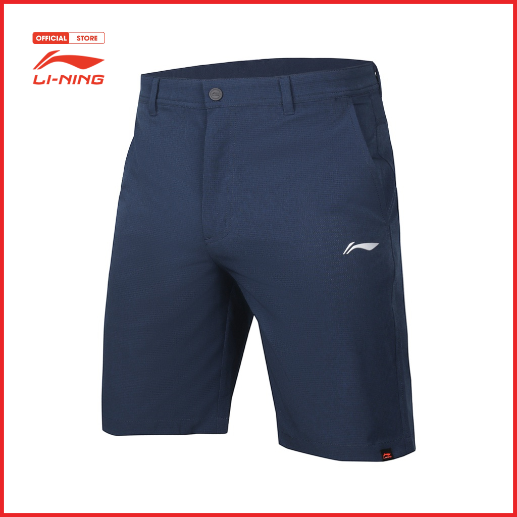 Quần short thể thao nam li-ning essentials akssa23-6