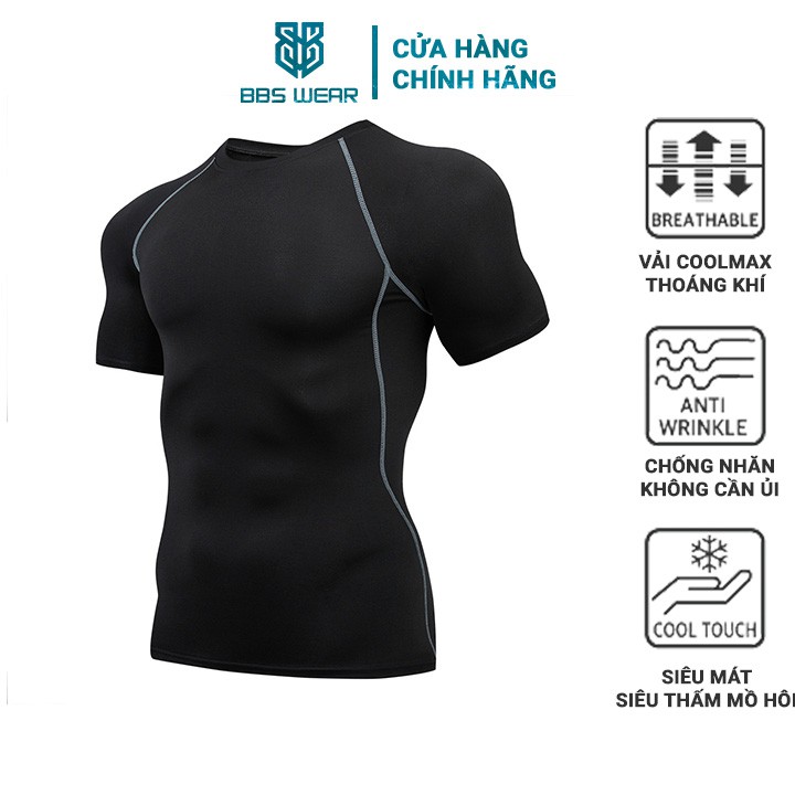 Áo thể thao nam tập gym cao cấp pro combat - hàng thái