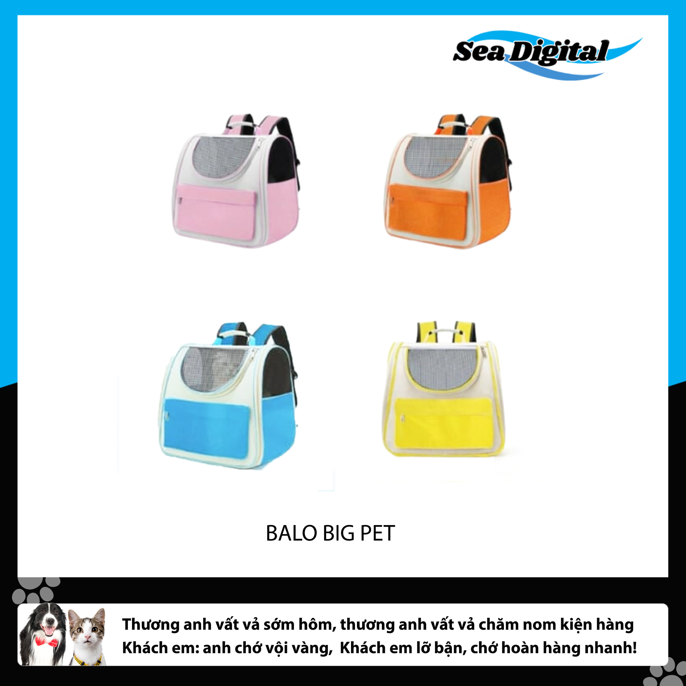 BALO BIG PET DÀNH CHO THÚ CƯNG
