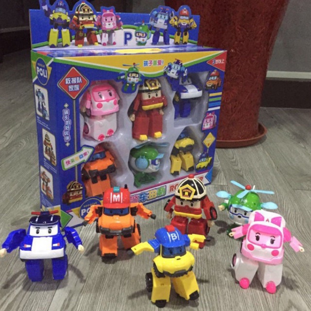 [HCM]Xe Robocar Poli biến hình (nhiều mẫu size to có hộp sang trọng)