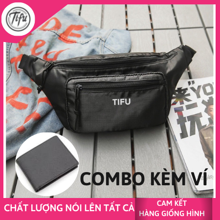 [HCM]Túi bao tử TIFU011 cao cấp chống nước chống bám bụi vải dù size 38cm (ảnh thật 100%)