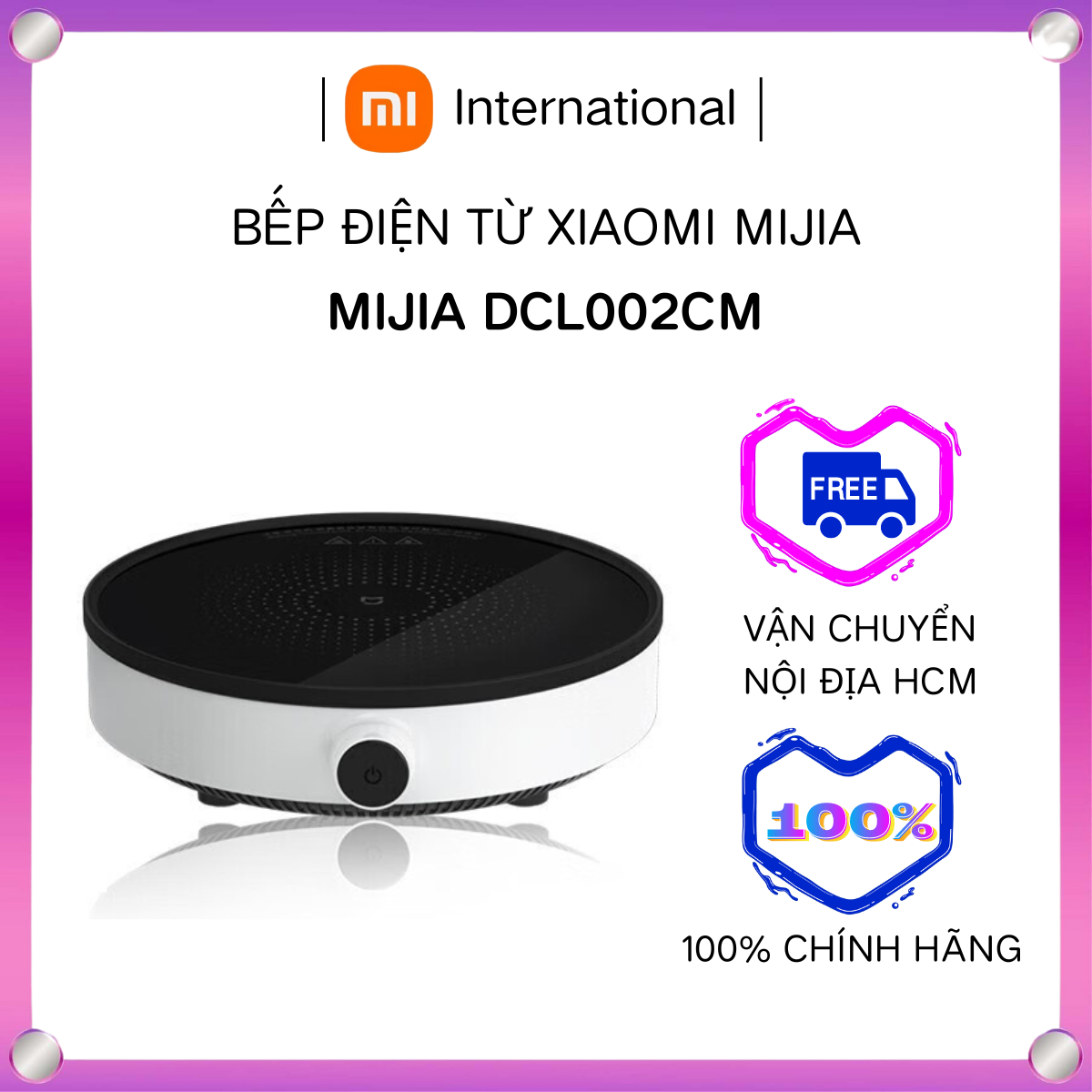 Mijia DCL002CM bếp điện từ youth version/ Zhiwuzhu ZCL010-1A Bếp điện từ thông minh - Xiaomi International