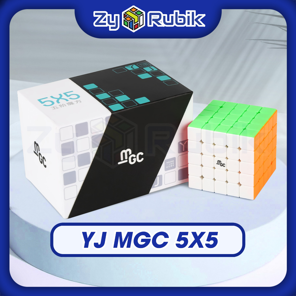 Rubik 5x5 YJ MGC 5x5 Có Nam Châm Stickerless Rubik 5x5x5 YongJun MGC 5x5