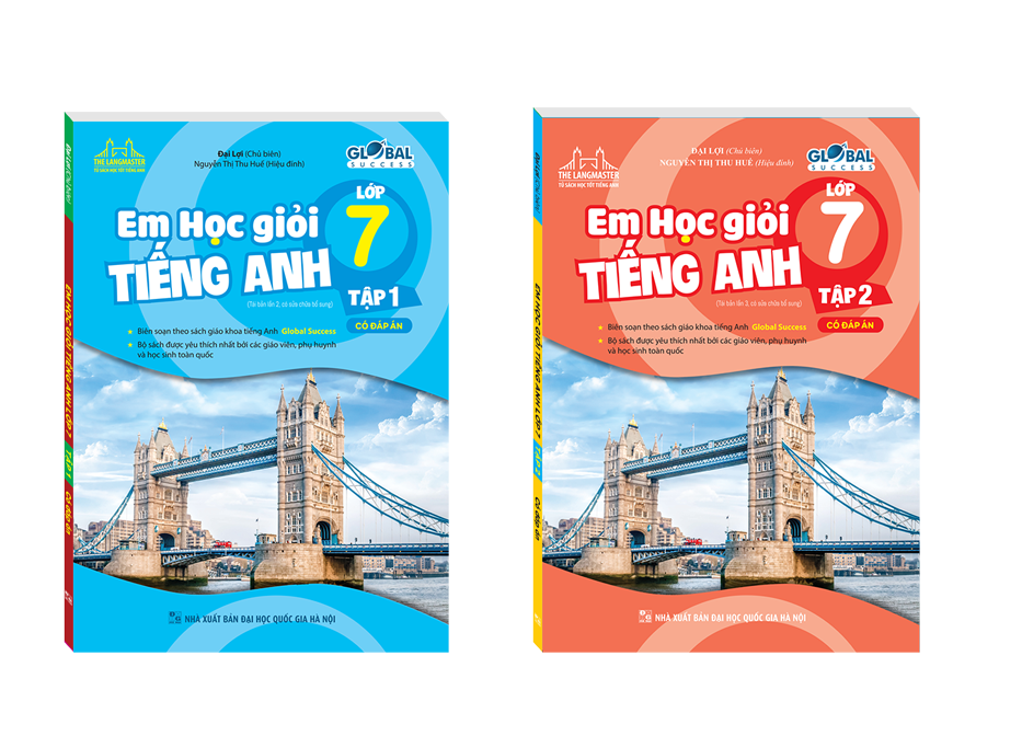 Combo 2c - GLOBAL SUCCESS - Em học giỏi tiếng anh lớp 7 trọn bộ (có đáp án)