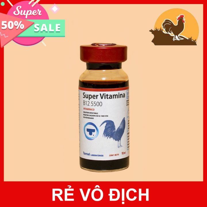 Thuốc gà đá tăng bo B12 5500 dinh dưỡng dành cho gà đá lọ 10ml thuốc nuôi gà đá tăng bo , thuốc nuôi gà , thuoc ga da , thuốc gà đá tăng bo,thuốc dành cho gà đá