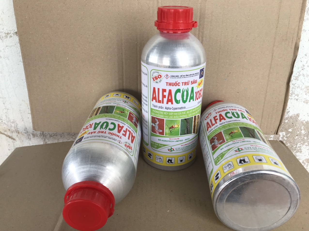 Thuốc trừ sâu ALFACUA 1000ml trừ bọ xít muỗi, sâu khoang, rệp sáp, sâu đục bẹ- mát bông, không ảnh hưởng đến hoa, trái non ALFACUA 1000ml phun 800 lít Thuốc trừ sâu Alfacua 10EC, đặc trừ rệp sáp hại cà phê, bọ xít muỗi hại điều,