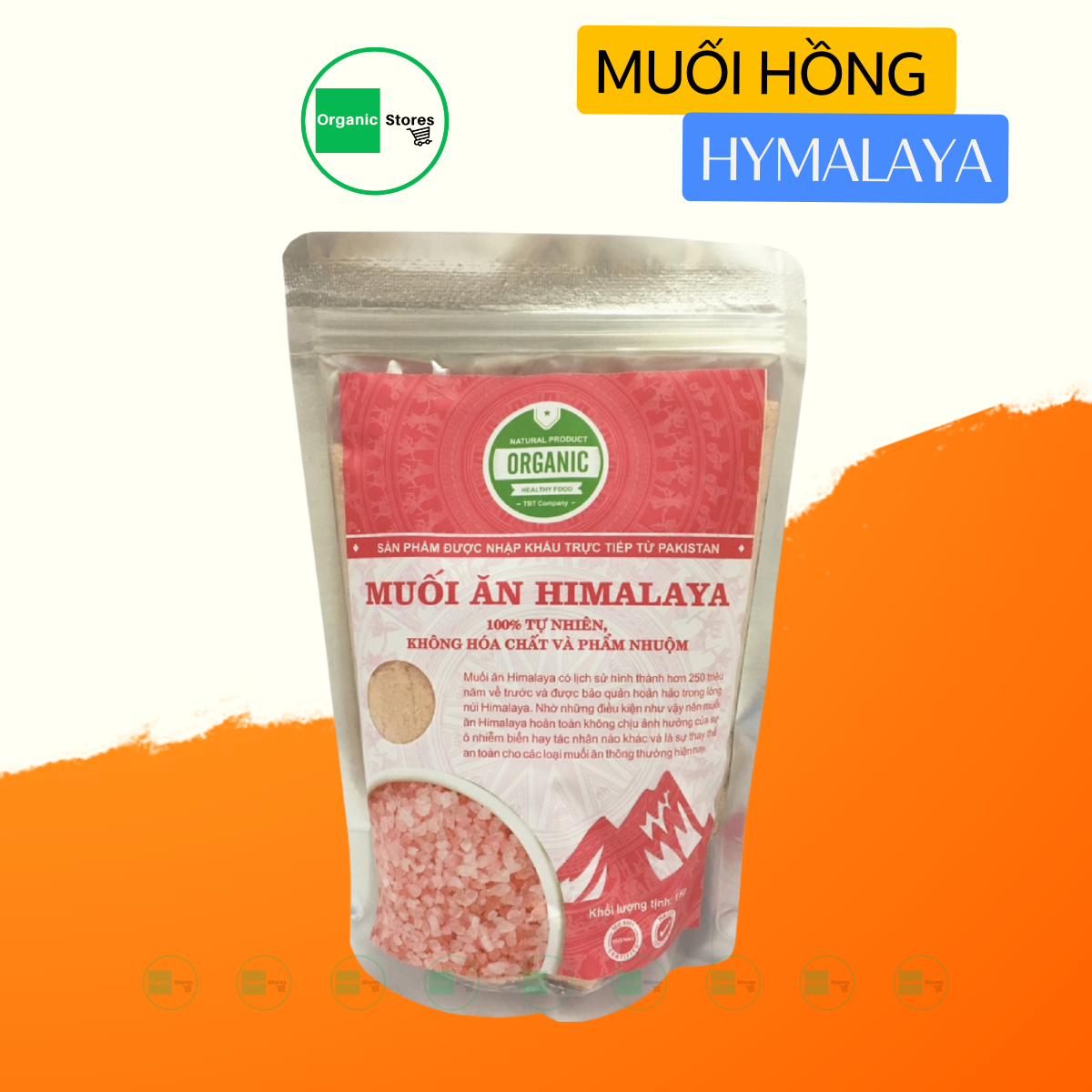 Muối Hồng Himalaya Nhập Khẩu Pakistan