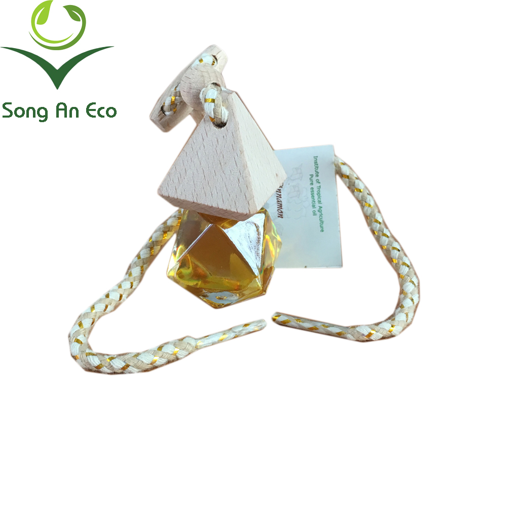 Tinh dầu quế treo xe - phòng tắm - tủ quần áo nguyên chất Song An Eco