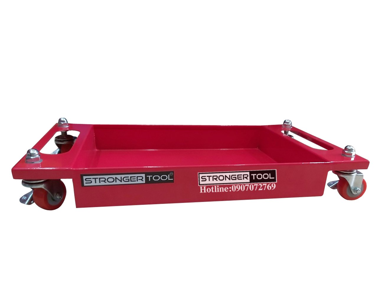 Khay đựng dụng cụ di dộng stronger tool phù hợp khi làm việc dưới gầm ô tô