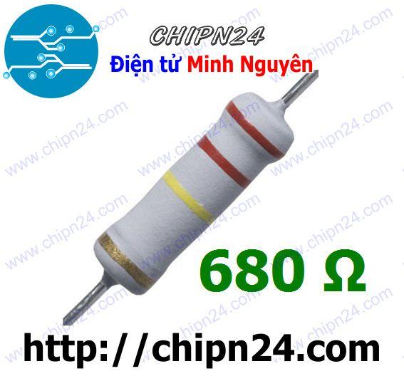 Điện trở 680r 2w