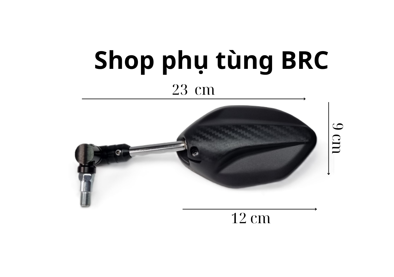 Kiếng chiếu hậu kiểu Air Blade xoay 360 độ gập ra vô được