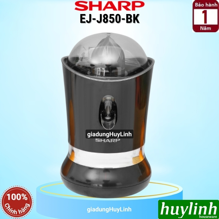 Máy vắt cam sharp ej-j850-bk - 85w - 2 đầu vắt