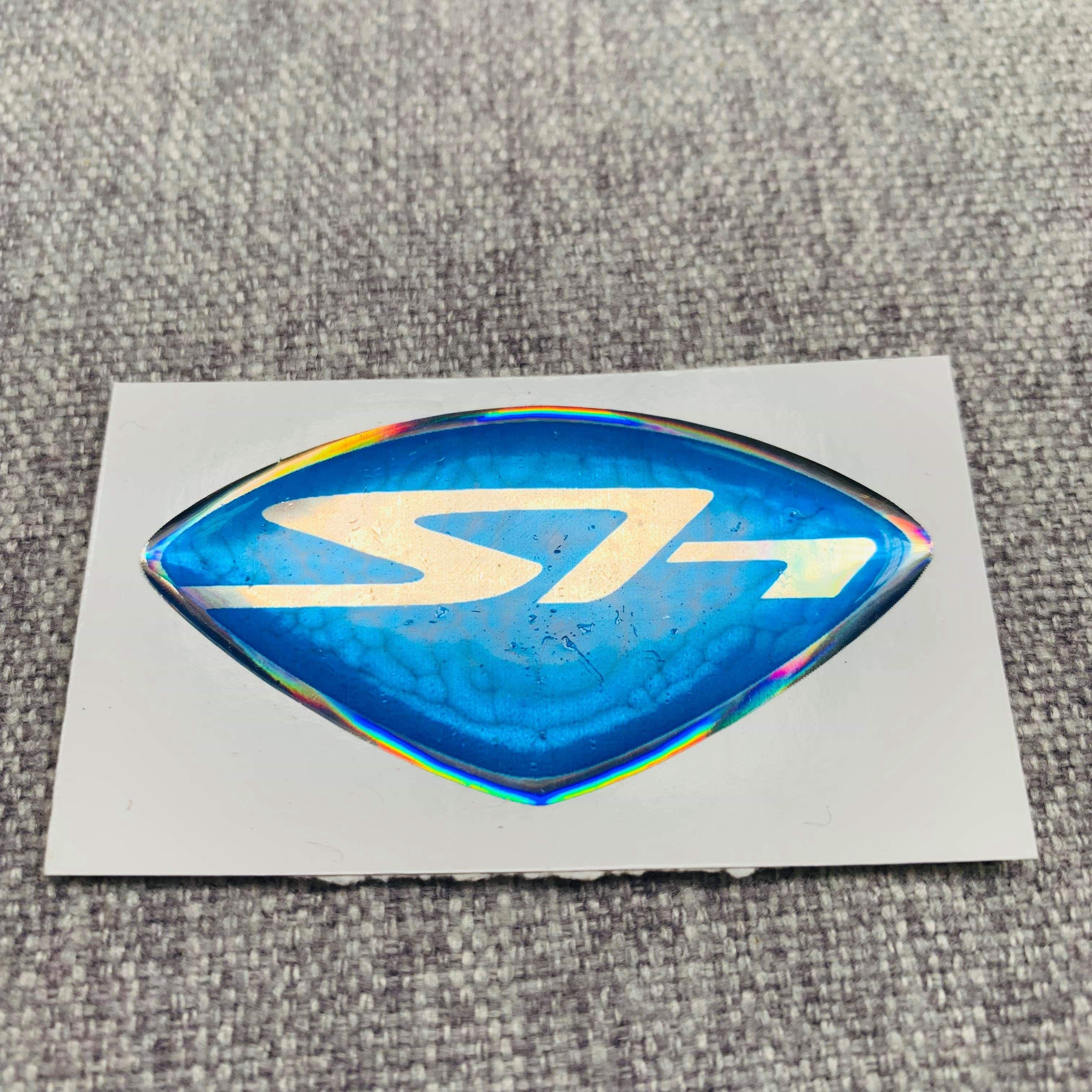 [HCM][1 LOGO] TEM LOGO CHỮ SH NỔI ĐỔ KEO TRANG TRÍ CHO DÒNG XE SH (MÀU XANH DƯƠNG)