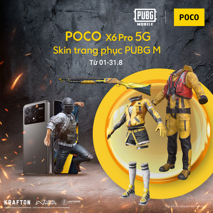 Điện thoại thông minh poco x6 pro 5g