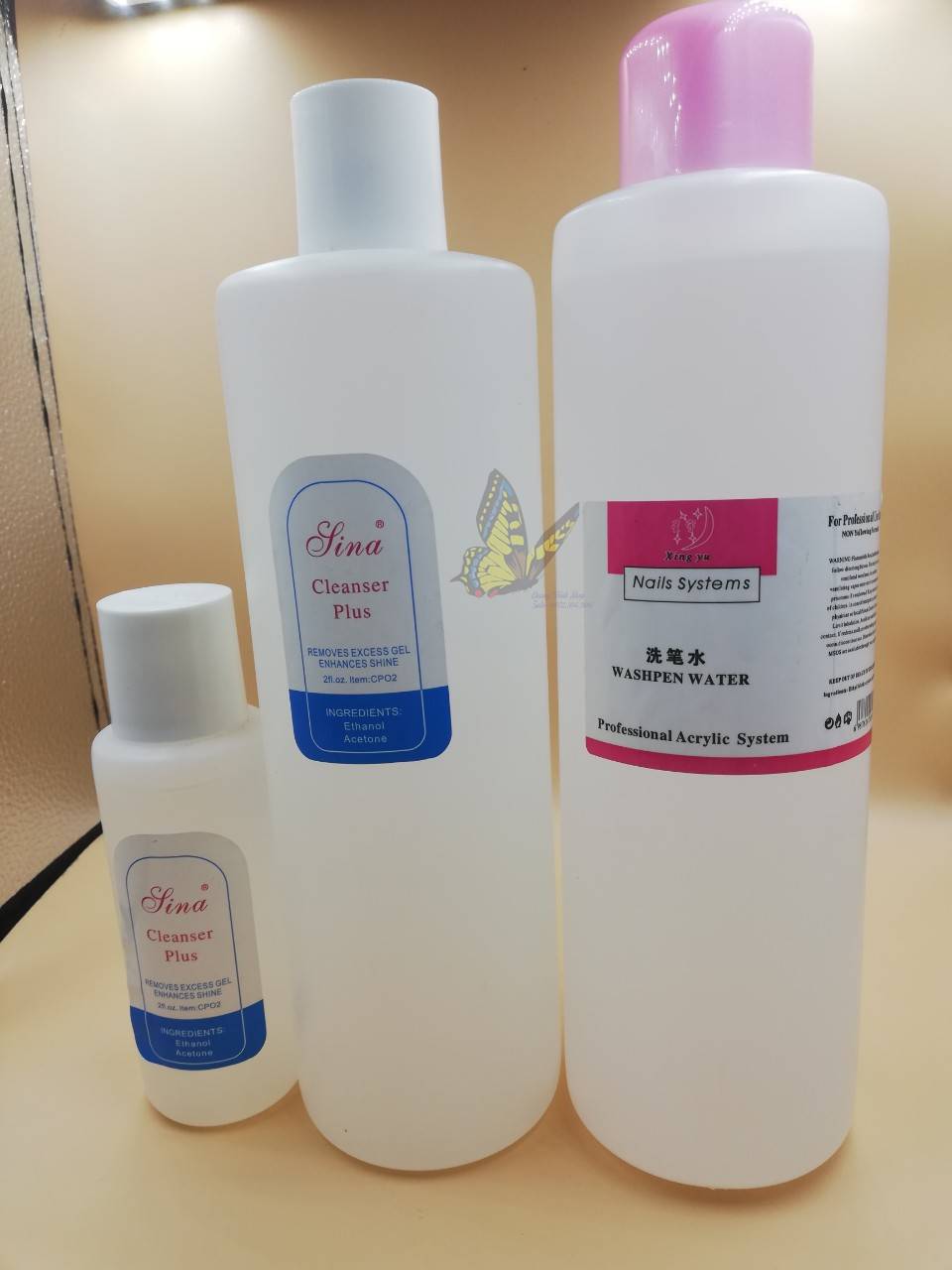 Nước lau gel siêu bóng Sina