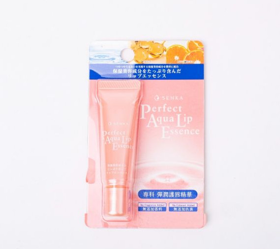 Son dưỡng môi cấp ẩm senka perfect aqua lip essence , tinh chất dưỡng môi senka