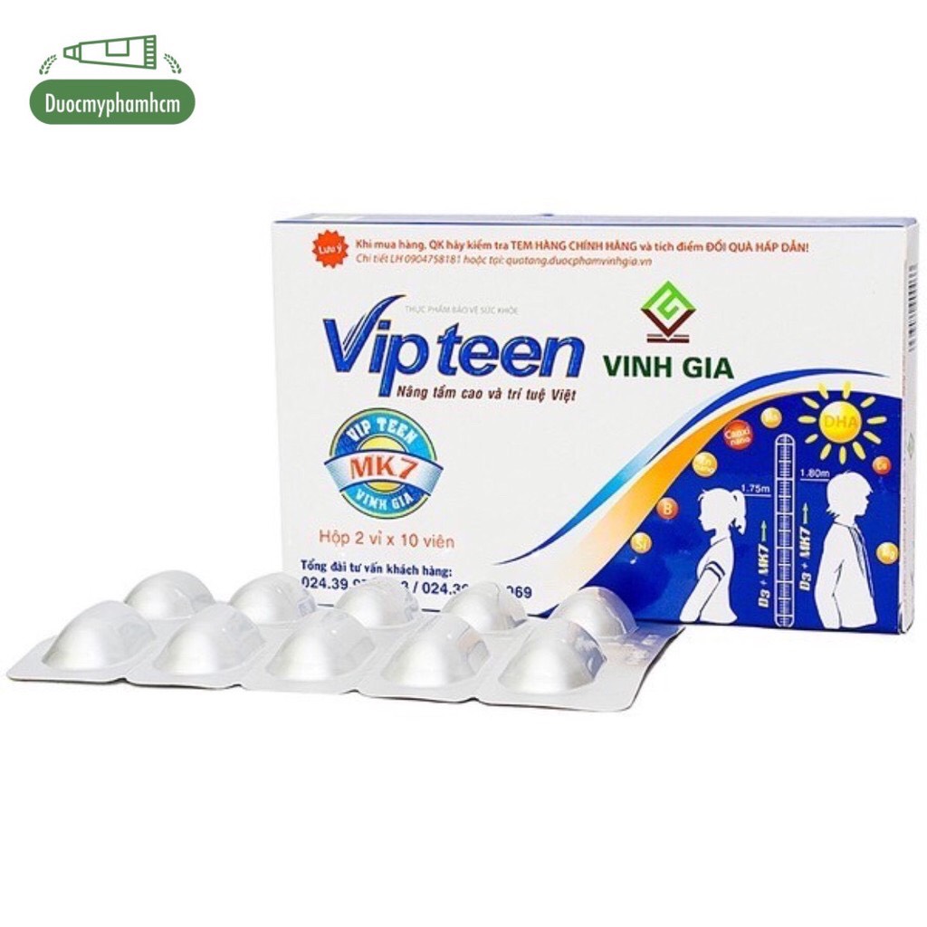 Vipteen Vinh Gia giúp trẻ phát triển chiều cao vượt trội...