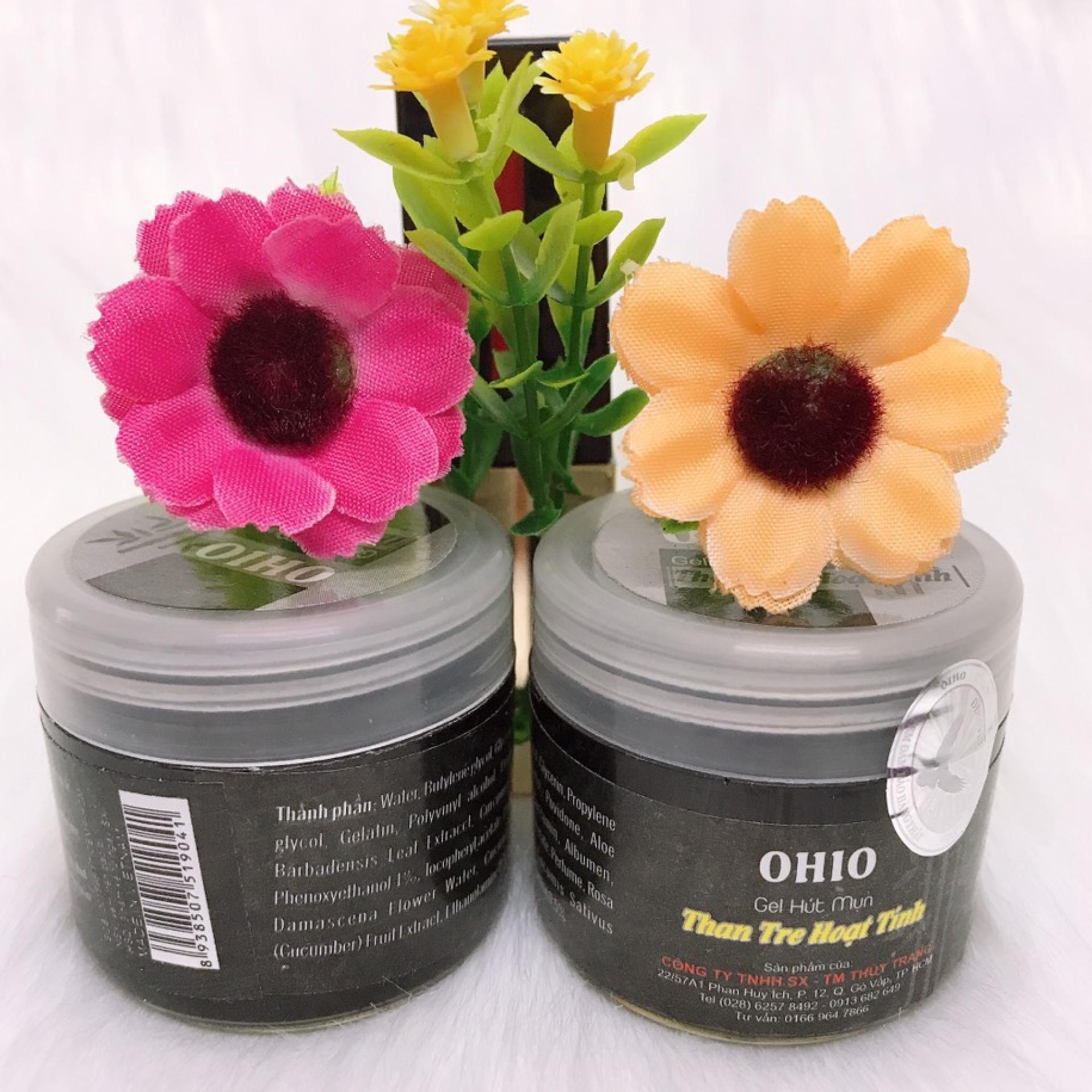 Gel Lột Mụn Than Tre Hoạt Tính OHIO Hút Tận Gốc Bụi Bẩn, Mụn Cám, Mụn Trứng Cá, Mụn Đầu Đen
