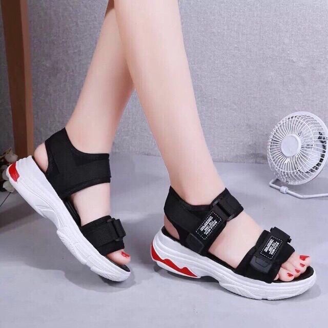 Dép sandal nữ đế cao su đúc rất nhẹ