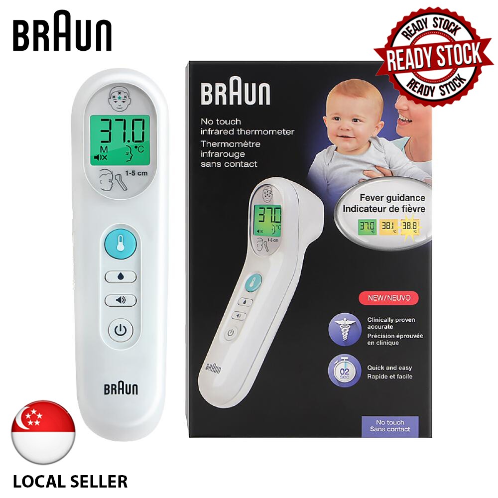 Nhiệt kế đo trán cảm ứng đa năng Braun BNT100CN