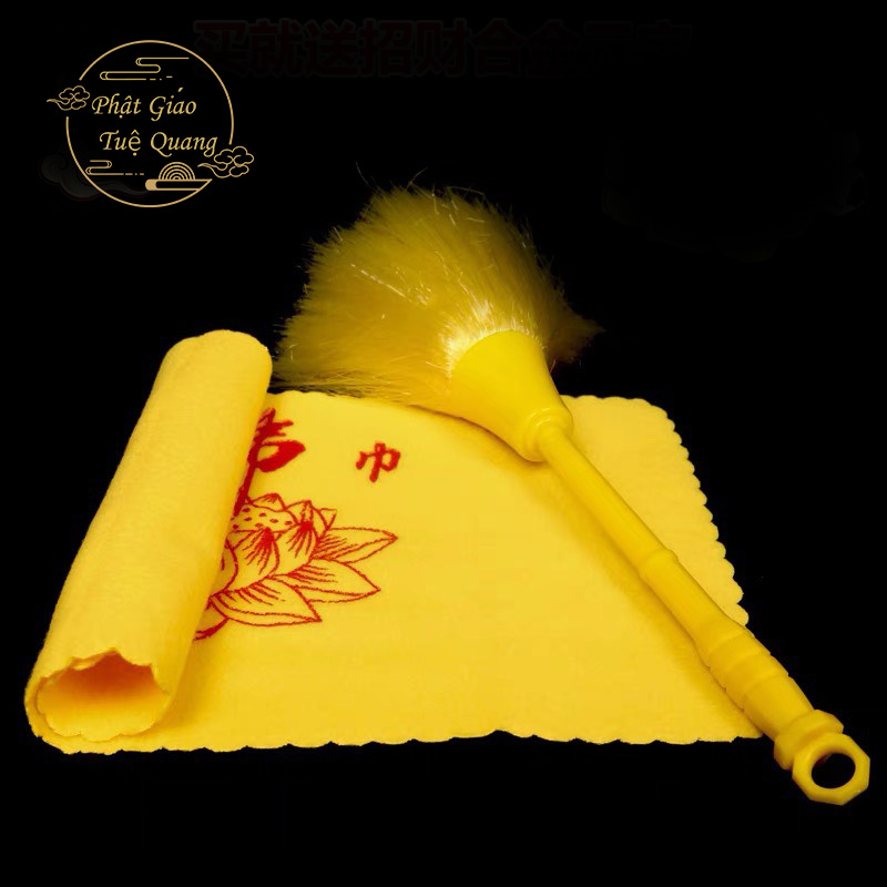Chổi qúet tượng phật khăn lao tương - phật gíao tuệ quang