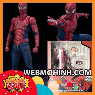🌟giá hủy diệt🌟 mô hình người nhện spider man tobey peter parker no way home friendly neighborhood shf fullbox