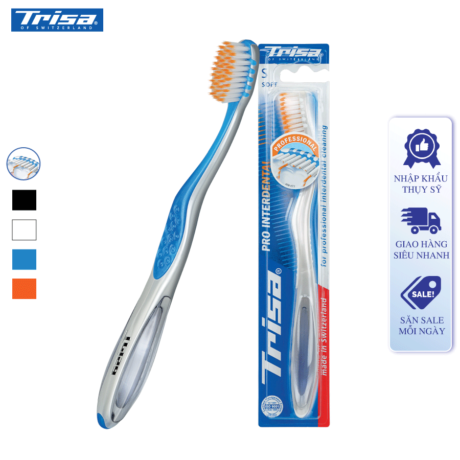 Bàn Chải Đánh Răng Trisa Pro Interdental
