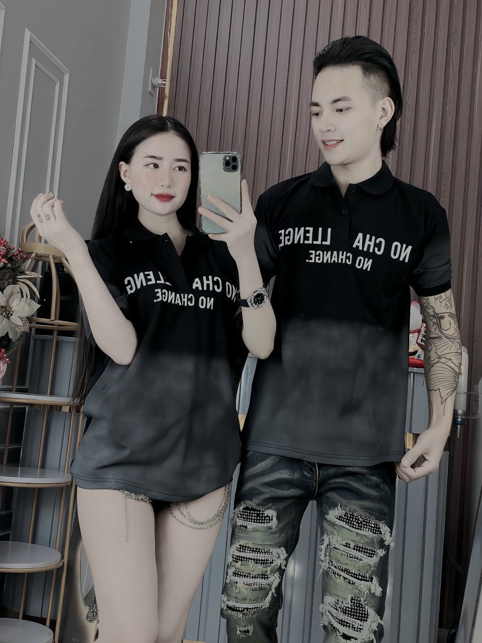 Áo thun nam boy phố phối họa tiết sang trọng chất vải cotton co giãn 4 chiều thoáng mát mẫu mới nhất cao cấp N77 FASHION