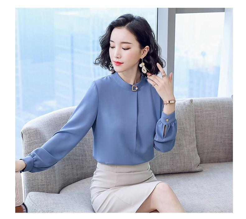 Áo cổ trụ xếp ly