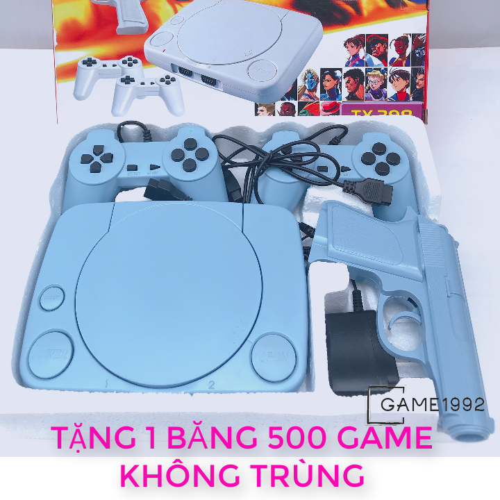 Máy Chơi Game Cổ Điển Bắn Vịt, TẶNG kèm Băng 500 Trò