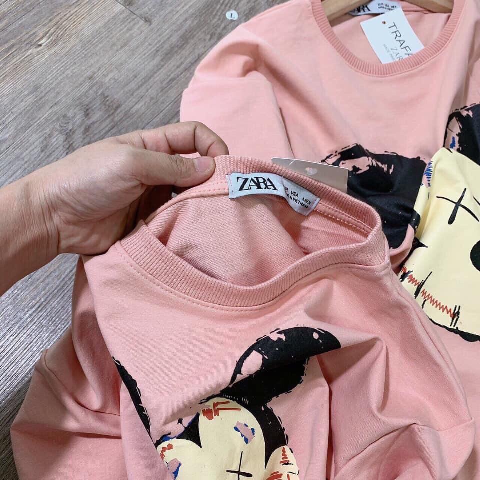 [HCM]ÁO THUN THÁI TAY NGẮN IN HÌNH CHUỘT MICKEY SIÊU ĐEP