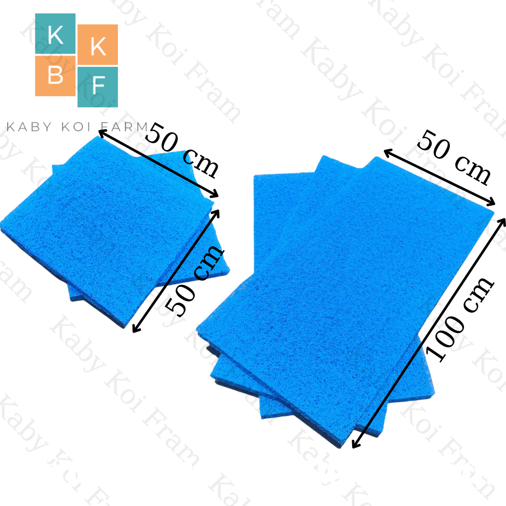 Jmat không keo - bùi nhùi lọc nước | 1m x 50cm | 50cm x 50cm