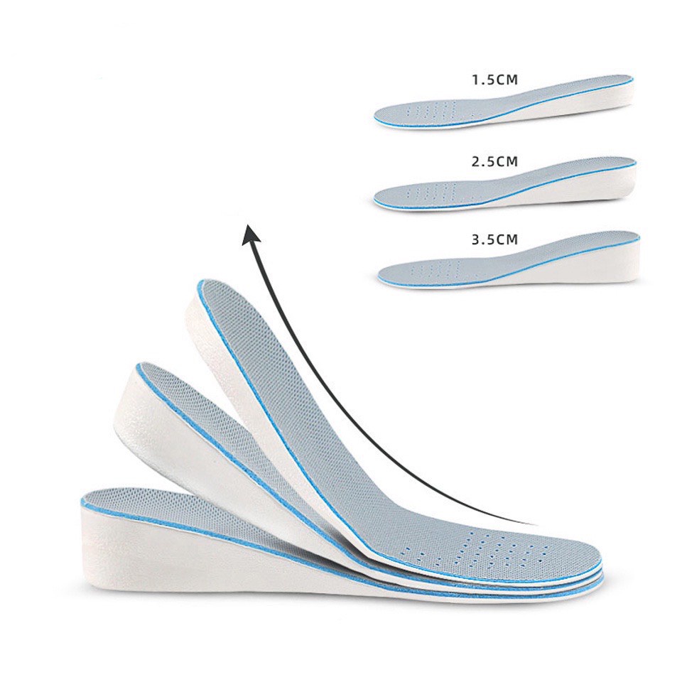 Lót giày tăng chiều cao chất liệu cao su độn đế tăng 1,5cm 2,5cm 3,5cm nguyên bàn Mylani LDG1