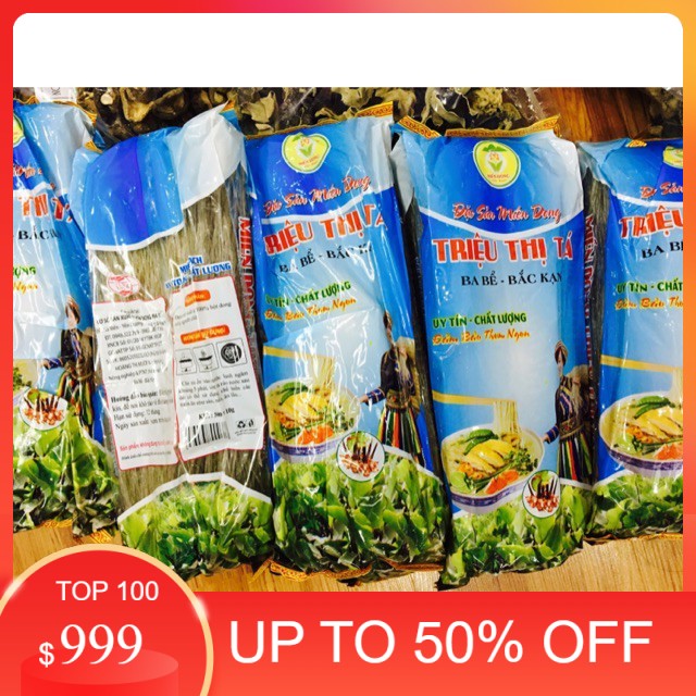 Miến đen Ba Bể không hoá chất- Nhãn hiệu Triệu Thị Tá