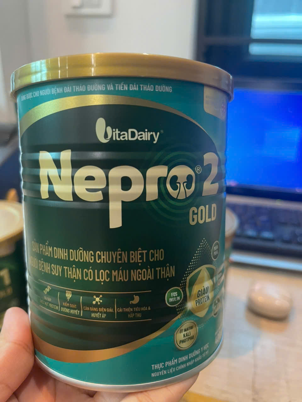 Sữa Nepro 2 Gold 400g (người chạy thận, dùng được cho bệnh nhân tiểu đường)