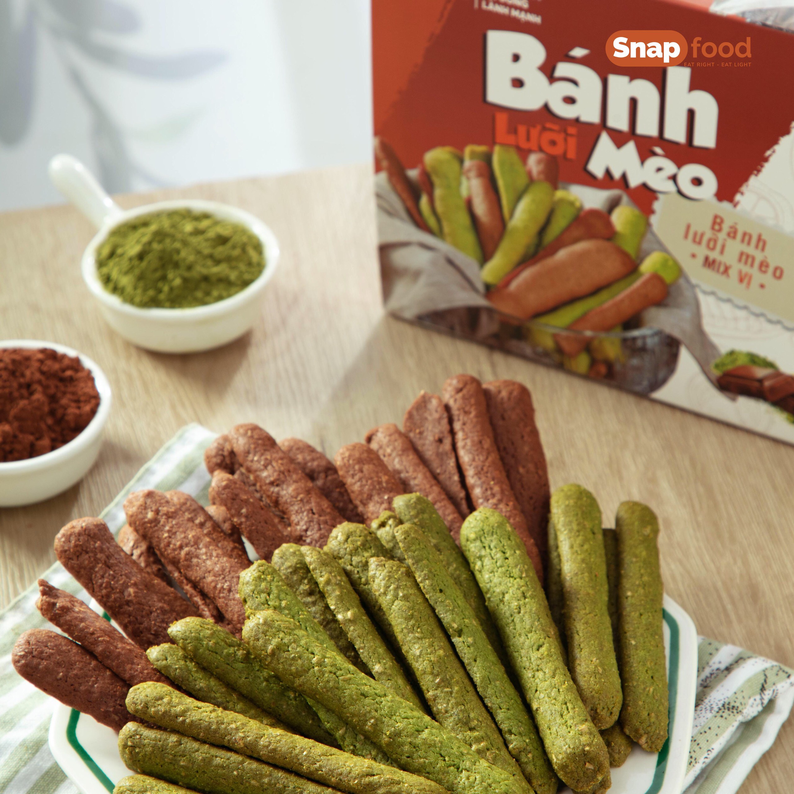 Bánh lưỡi mèo Mix 300g - Snap Food