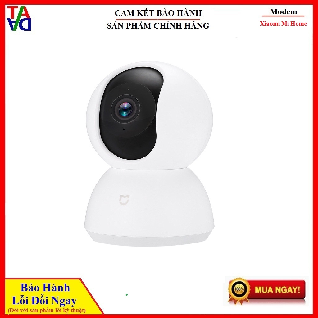 Camera ip 1080p xiaomi mi home magnetic mount qdj4065gl trắng - hàng chính hãng - bảo hành 12 tháng