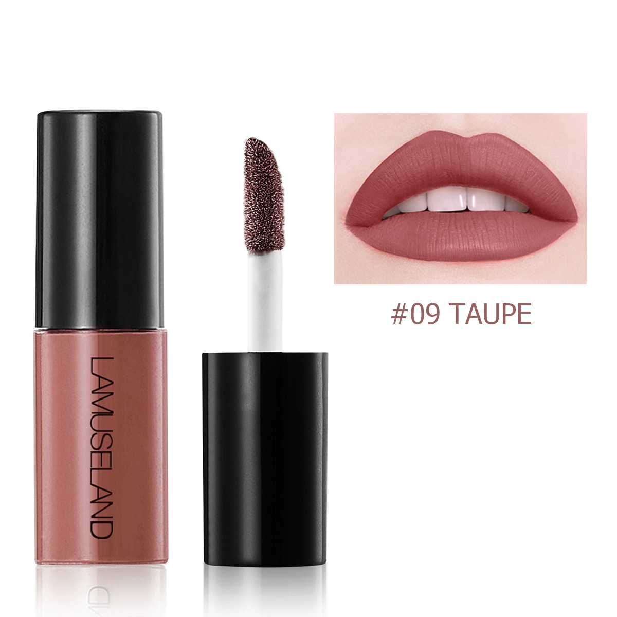 Son mini lì bền màu chống nước LAMUSELAND 12 màu 3.5g