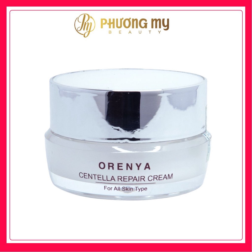 Kem dưỡng da ban đêm Centella Repair Cream Orenya chiết xuất rau má hũ 30g – PhuongMy Beauty